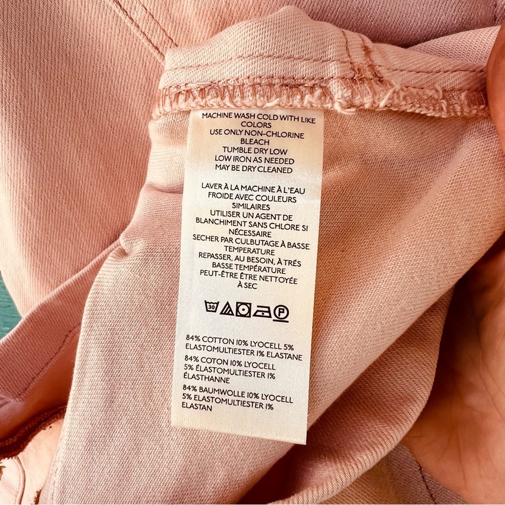 ANTHROPOLOGIE PILCRO PUFF SLEEVE PETAL PINK BUTTON FRONT ROMPER SIZE 8 - Picture 6 of 10